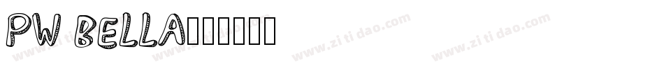 PW Bella字体转换